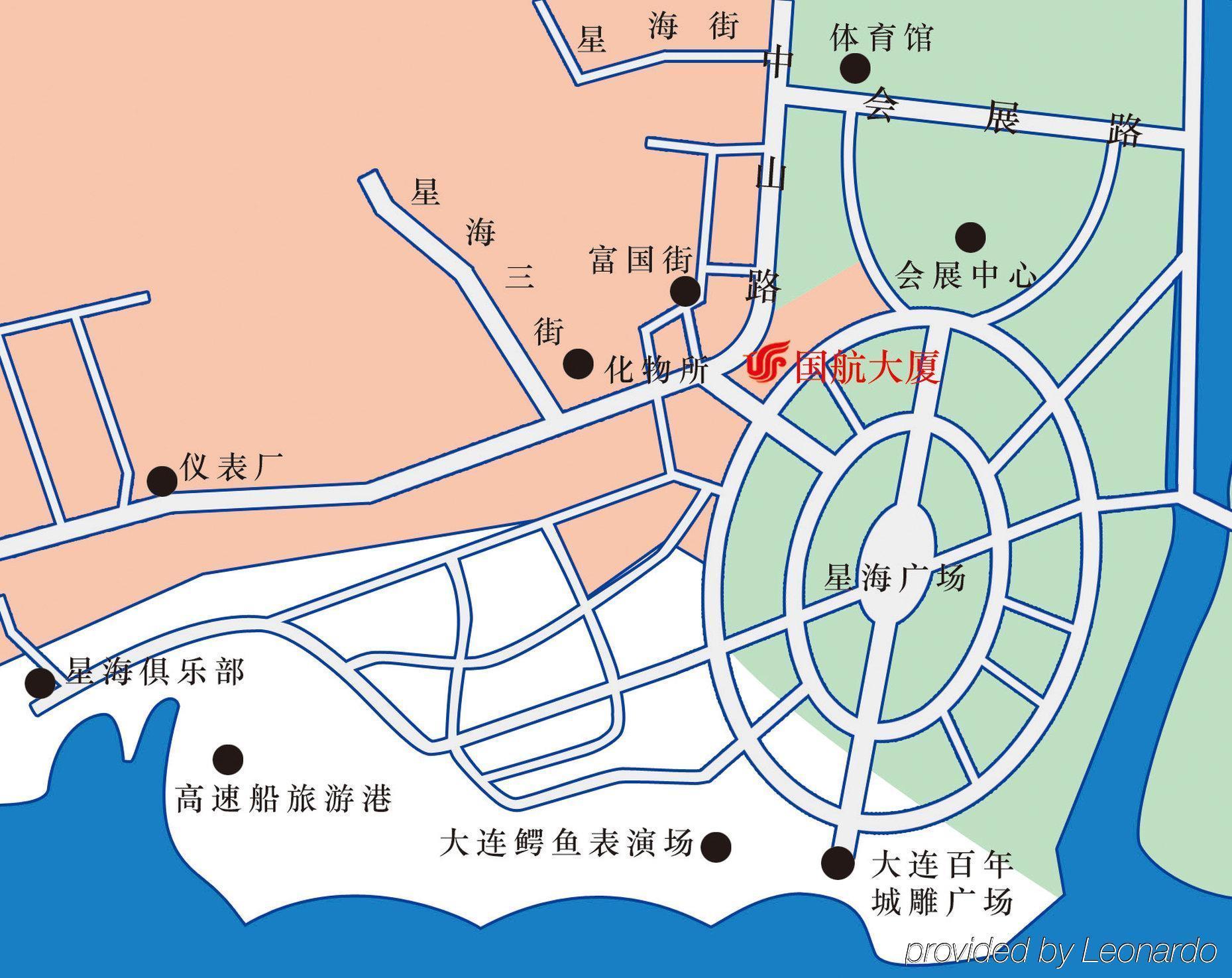 Air China Hotel 大連市 エクステリア 写真